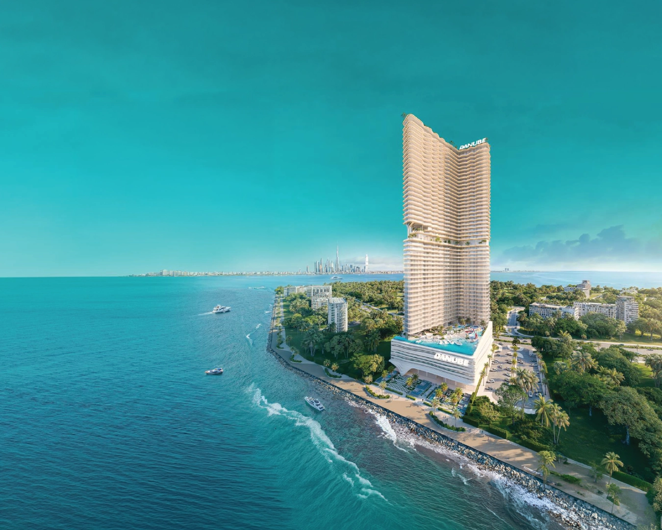 Iconic 60-Floor Oceanfront Tower