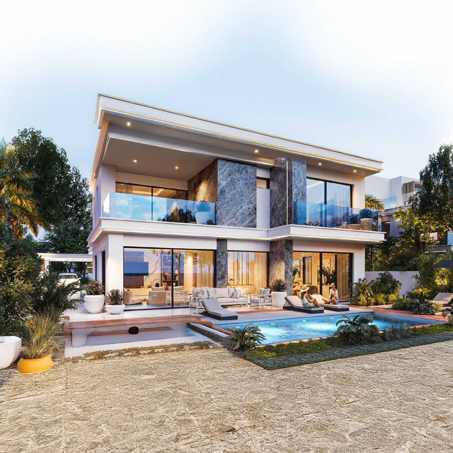 4-Bedroom Townhouse Floor Plan